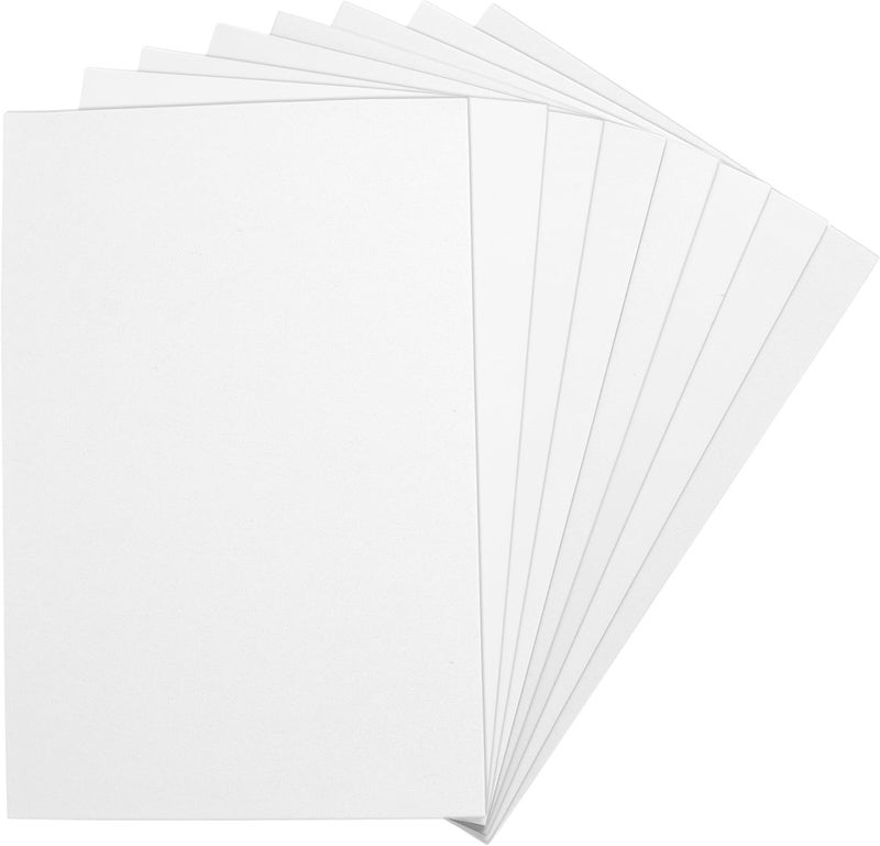 ACTIVITYYA White EVA Foam Sheets, 6 x 9 Inch, 2mm Thick – Foam Paper for DIY Arts and Crafts, School Projects, and More – 8 Pack - Image 1